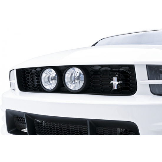 3d Carbon Grille avant Lumieres Centrale 2005-2009 Mustang GT
