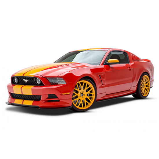 3d Carbon Body-Kit Boy Racer 9 pièces 2013-2014 Mustang GT/V6