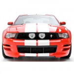 3D Carbon Pare Choc Avant ''Boy Racer'' 2010-2012 Mustang a Peinturé