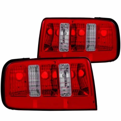 Anzo Red Tail Lights 2005-2009 Mustang GT//V6/GT500 pair