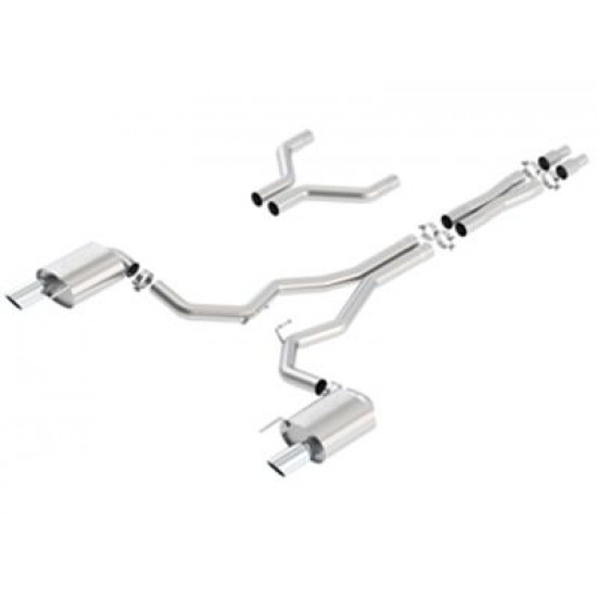 Borla ATAK Cat-Back Exhaust for 2015-2017 Mustang GT Coupe