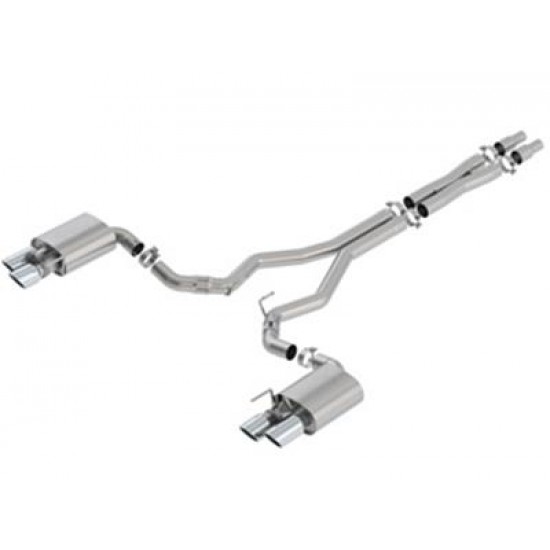Borla ATAK Cat-Back for Mustangs w/Exhaust Active 2018-2023  GT coupe/convertible