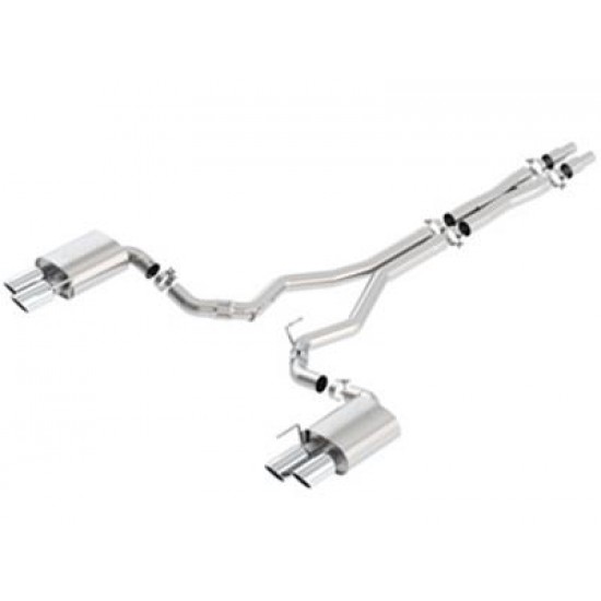 Borla ATAK Cat-Back Exhaust for 2018-2023 Mustang GT Coupe/Convertible sans Exhaust Active