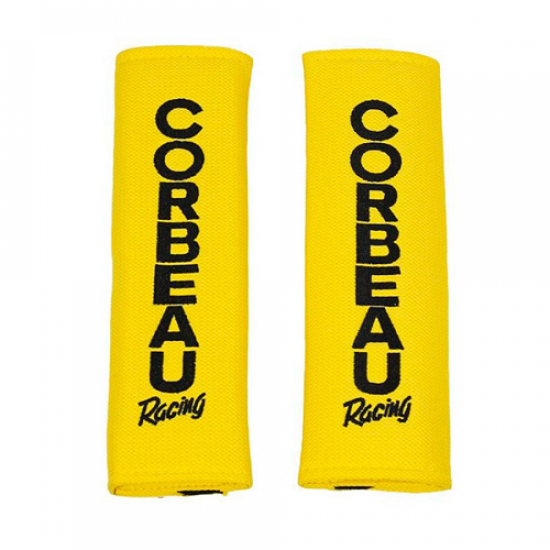 Corbeau Seat Belt Harness Pad 2" Wide Yellow 