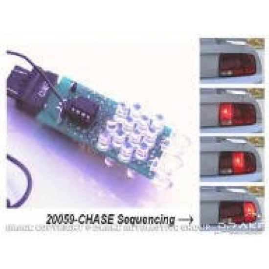 DMC Led Chase Sequence Sequential Tail Light Kit 2005-2009 Mustang