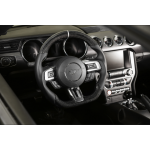 DMC Carbon Fiber/Leather Heated Steering Wheel for 2015-2017 Mustangs 