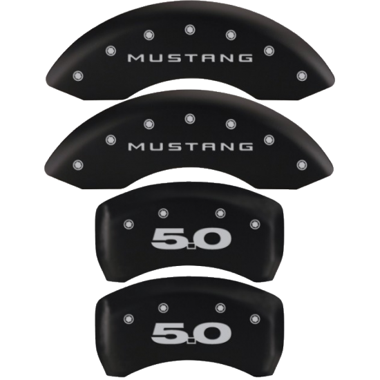 MGP Couvre etrier noir logo Mustang et 5.0 2011-2014 Mustang GT