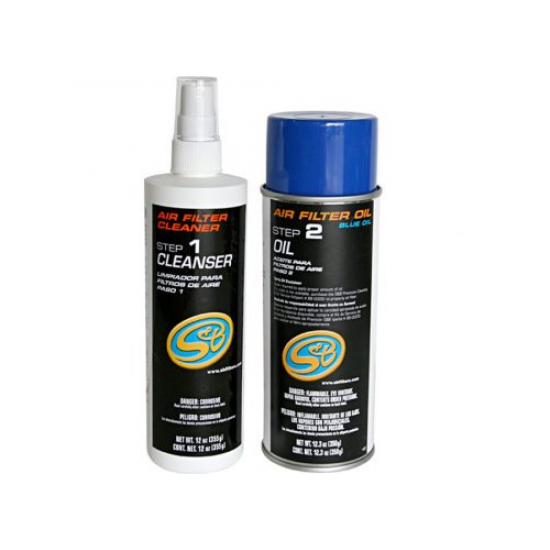 Steeda Blue Air Filter Cleaning Kit