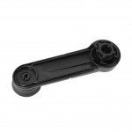 ACP Black Interior Window Crank Handle for 1987-1993 Mustang Right or Left